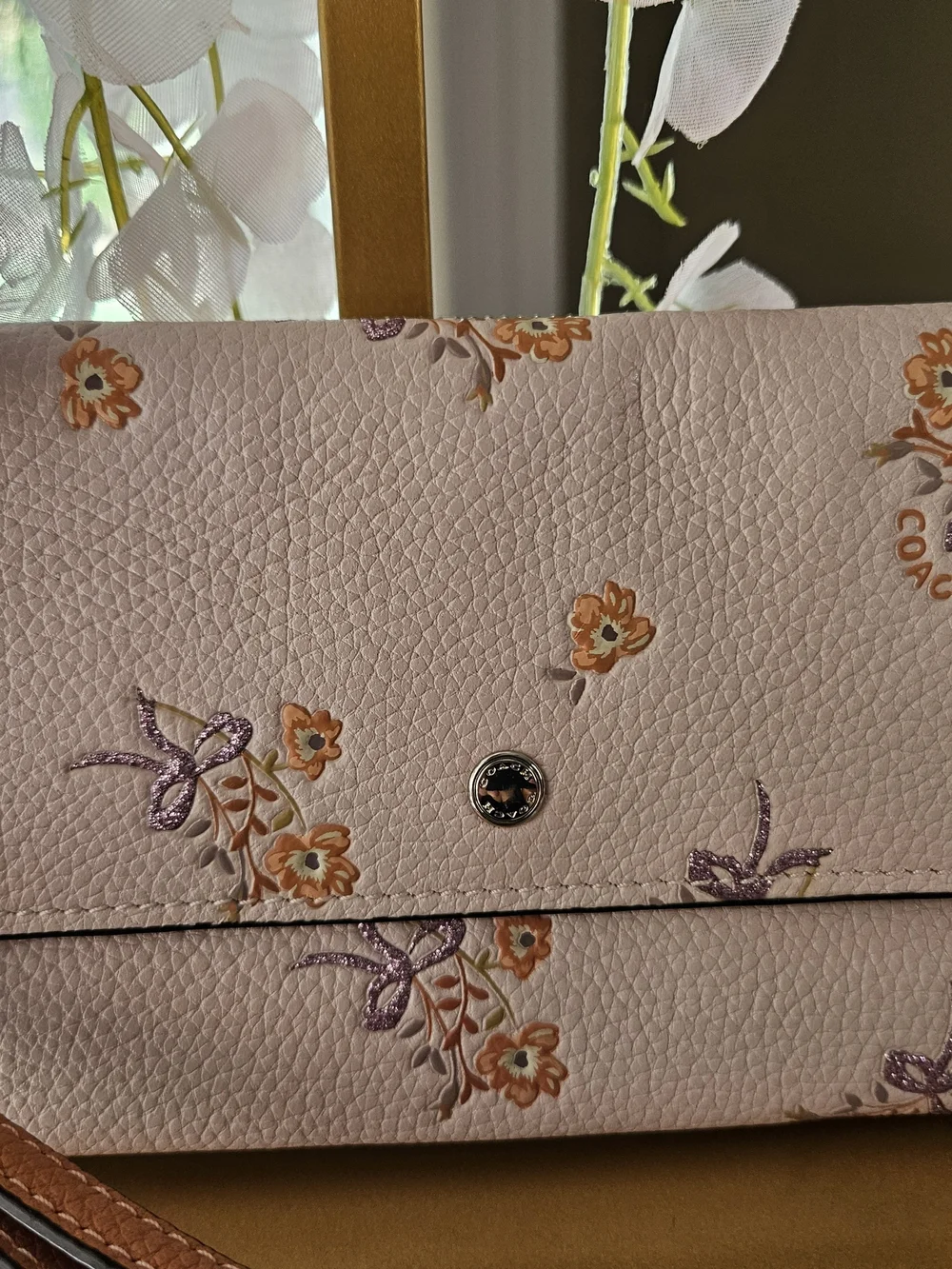 Coach crossbody clutch